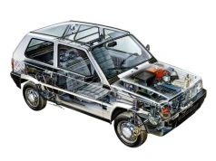 Fiat Panda z 2 miejscami, palnikiem na benzynę i 100 kilometrami zasięgu