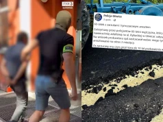 Rolnik z Gliwic, który zaorał asfalt pługiem, usłyszał zarzuty i może mieć kłopoty