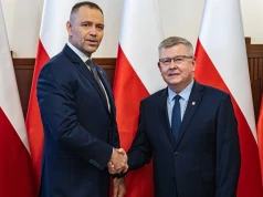 Karol Nawrocki z wizytą w Małopolsce. Prezydent spotkał się z mieszkańcami Skawiny