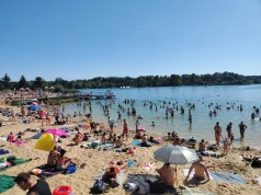 Tłumy na Bagrach w Krakowie. Tak mieszkańcy spędzili upalny weekend