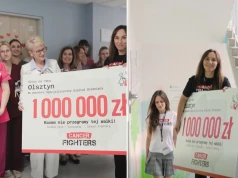To wsparcie zmieni wiele. Fundacja Cancer Fighters przekazała milion złotych szpitalowi dziecięcemu w Olsztynie