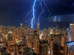 Gwałtowny front burzowy znowu dotarł do Chicago