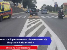 Kierowca stracił panowanie w ułamku sekundy. Liczyła się każda chwila