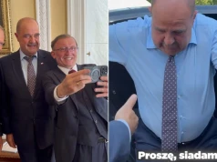 Tusk odwiedził plan serialu „Ranczo”. Żartował z Nawrockiego