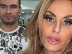 Tak na ulicy zachowywali się Kaźmierska z synem. Wideo