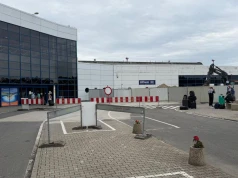 Terminal lotniczy w Goleniowie z poślizgiem