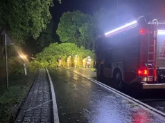 Ogromne zniszczenia po burzy w Ciechanowie i okolicy. Blisko 200 interwencji straży pożarnej