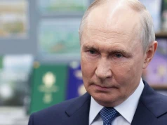 Podczas wizyty Putina mieszkańcy mają zostać w domach. Co 50 metrów stoją policjanci