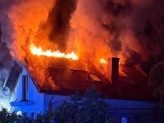 Apel o pomoc! Rodzina z gminy Pomiechówek straciła dom w pożarze