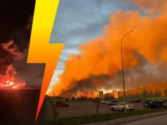 Ognista szarańcza spadła na kolejne miasta! (WIDEO)