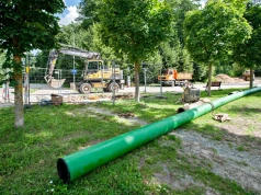 Budują kanalizację przy Górze Chrobrego. Po co?