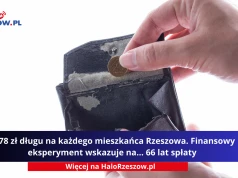 7278 zł długu na każdego mieszkańca Rzeszowa. Finansowy eksperyment wskazuje na... 66 lat spłaty