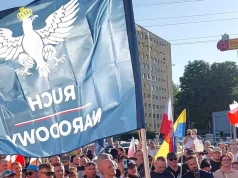 Narodowcy protestowali przeciwko rozbudowie muzułmańskiego centrum. Nie zdradzili, jak chcą zablokować inwestycję
