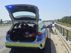 ROWEREM NA S5! 67-latek pomylił zjazd i przejechał ekspresówką 4,5 kilometra
