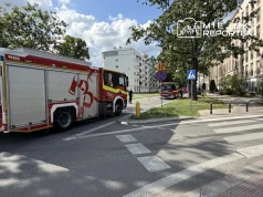 Pożar w alei Szucha. Właściciel podpalił swoje mieszkanie?
