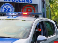 Wypadek i utrudnienia na drodze krajowej