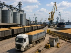 Tranzyt ukraińskiego zboża przez Polskę. W grze cztery polskie porty, PZPRZ reaguje