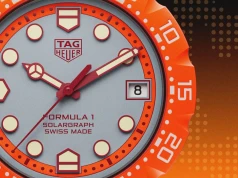 Pomarańczowy TAG Heuer ma specjalne zadanie. Upamiętnia koniec pewnej ery w Formule 1
