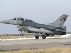 Turecki F-16 rozbił się podczas lotu szkoleniowego