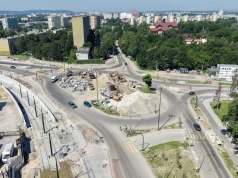 Będą asfaltować Rondo Barei nocą. Wiadomo, kiedy ruszą prace
