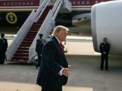 Potajemny lot Donalda Trumpa