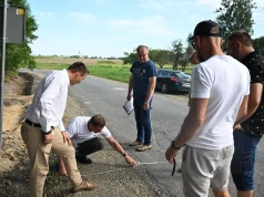 W gminie Stara Błotnica trwa przebudowa drogi powiatowej