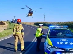 Śmiertelny wypadek na DK 45. Nie żyje 50-letni motocyklista z powiatu raciborskiego