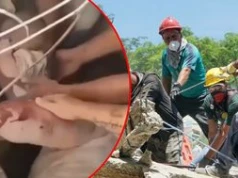 Nowy bilans ofiar trzęsienia ziemi w Kolumbii. Spod gruzów wydobyto niemowlę