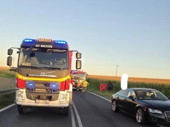 50-latek zginął na DK 45. Policja odtwarza przebieg wypadku