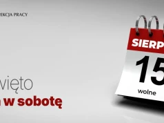 15 sierpnia w sobotę. PIP wyjaśnia, kto dostanie dodatkowe wolne, a kto nie