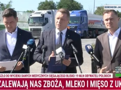 Lawina importu żywności z Ukrainy. Czarnek: Kto obroni polskiego rolnika?
