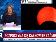 HIT! Holecka zaczęła wyjaśniać zaćmienie Słońca, skończyło się jak w kabarecie. „Republika to kosmos”
