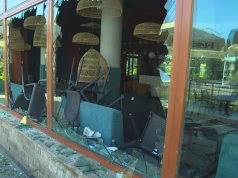 Atak pseudokibiców na pizzerię w Zabrzu. W środku zabarykadowali się Węgrzy