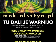 Gwara warmińska dla początkujących. "Tu dali je Warnijo" - język, który łączy pokolenia