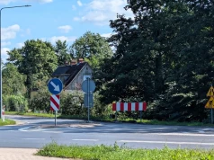 Utrudnienia na ul. Powstańców w Złotowie. Ruszyły prace remontowe