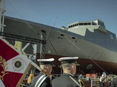 ORP „Wicher” na wodzie. Polska Marynarka Wojenna czeka na nową fregatę