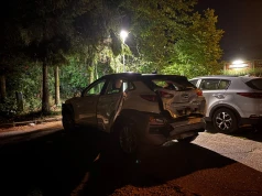 Parkingowe popisy seniorki skończyły się uszkodzeniem czterech pojazdów