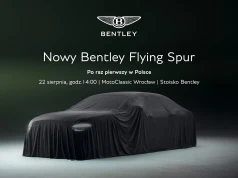Bentley Flying Spur po raz pierwszy w Polsce. 680 KM, hybryda V8 i premiera dla wszystkich na MotoClassic