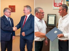 Wolfgang Kroczek na emeryturze. Roman Kaczor jego następcą w Urzędzie Gminy Krzyżanowice