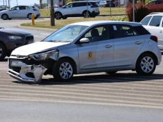 Zderzenie Hyundaia i Audi na skrzyżowaniu w Lublinie. Możliwe utrudnienia