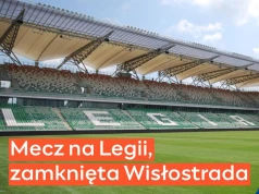 Mecz Legia Warszawa – Radomiak Radom. Możliwe utrudnienia w ruchu