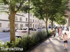 Po remoncie na Starowiślnej może pojawić się nawet 80 dodatkowych drzew