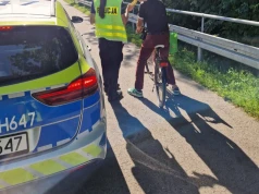 Policjanci skontrolowali blisko 100 rowerzystów. 75 z nich popełniło wykroczenia