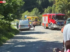 Wypadek z udziałem kajakarza – spadł z zapory, z ok. 15 metrów