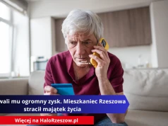 Obiecywali mu ogromny zysk. Mieszkaniec Rzeszowa stracił majątek życia