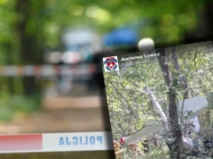 Wypadek małego samolotu w Bobrownikach. Śmigłowiec LPR zabrał pilota do szpitala