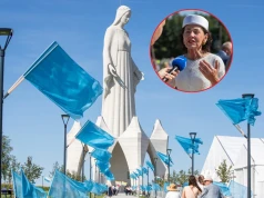 Gigantyczny pomnik Matki Boskiej odsłonięty. „Mój mąż nie powinien żyć”