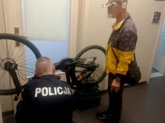 Przyjechał na komisariat oznakować rower. Był pijany