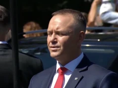 Ależ wtopa Nawrockiego na uroczystości! Wszystko się nagrało, TE słowa naprawdę padły