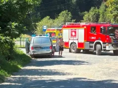 Kajakarz spadł z 15-metrowej zapory we Wrzeszczynie